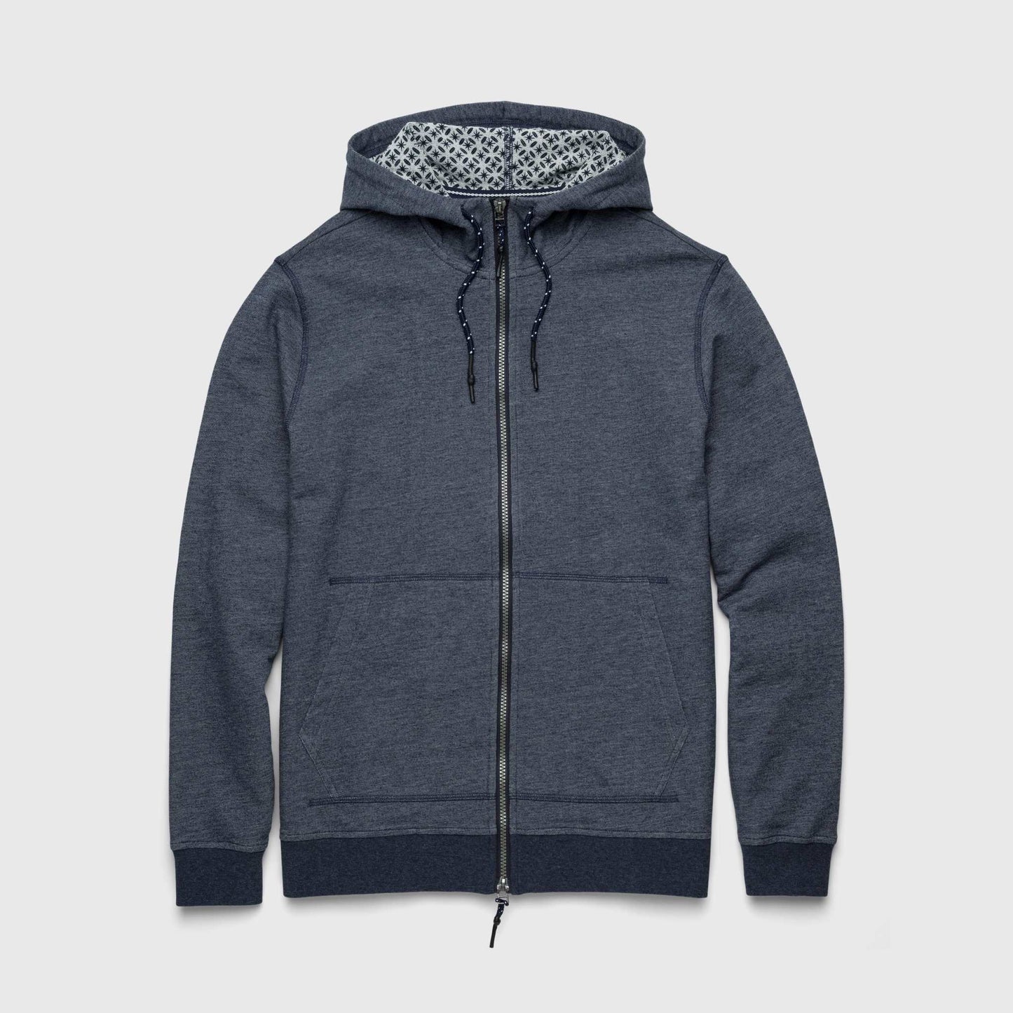 Surfside Supply: Danny Full-Zip Terry Hoodie - Navy Heather