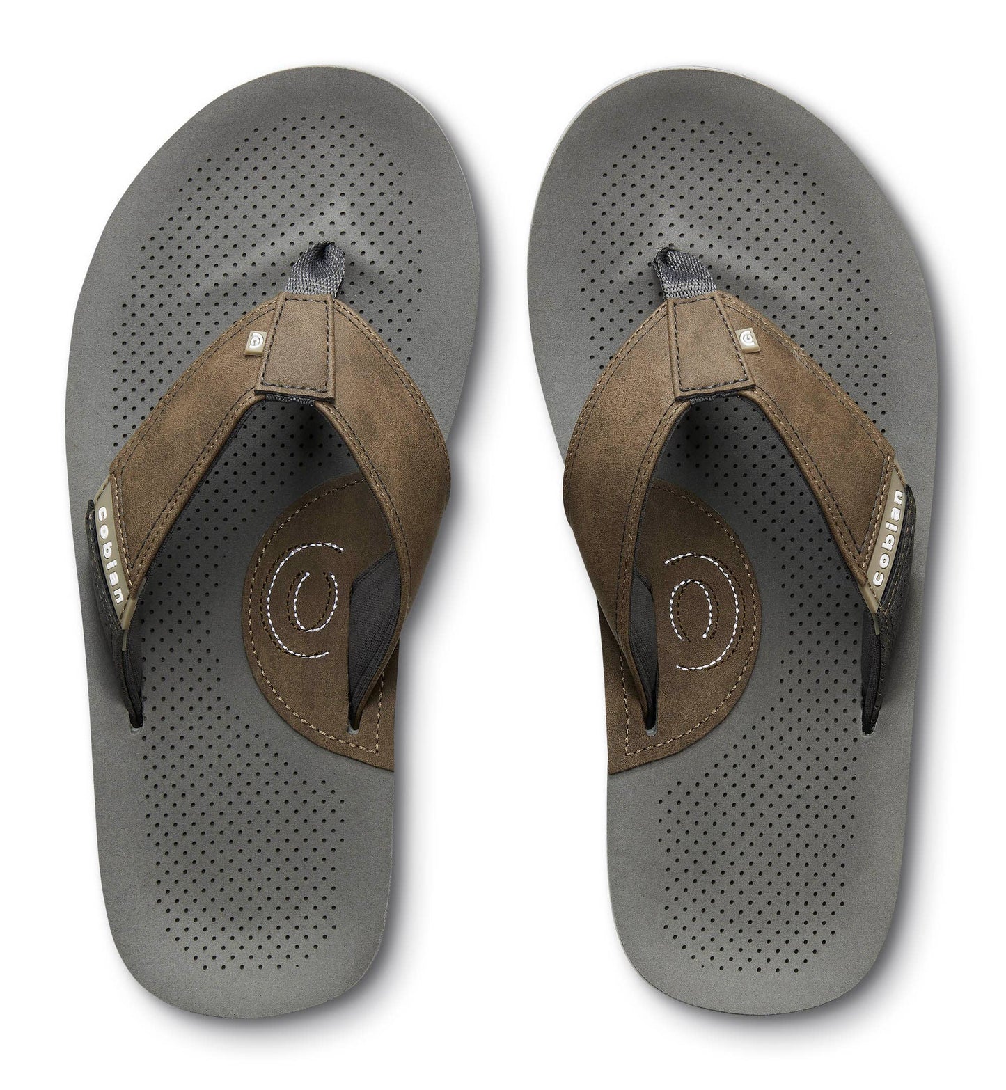 Cobian: Men's ARV 2 Chocolate Flip Flop Sandal with Arch Support