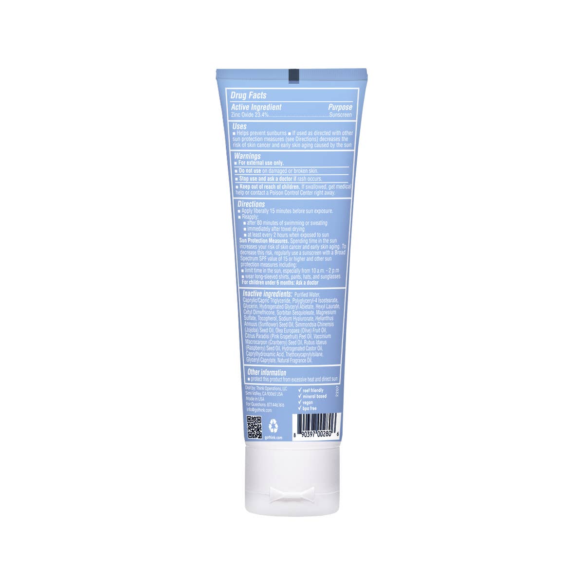 ThinkSport: SPF 50 Sunscreen Lotion