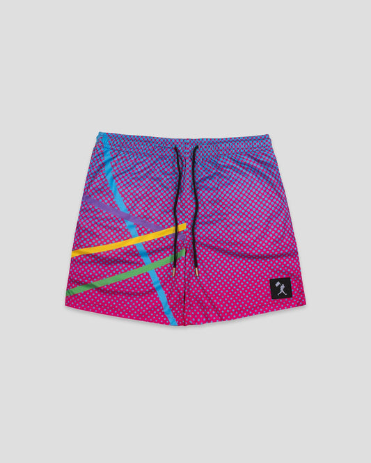 Baseballism: Laser Show Diamond Air Mesh Shorts - Youth