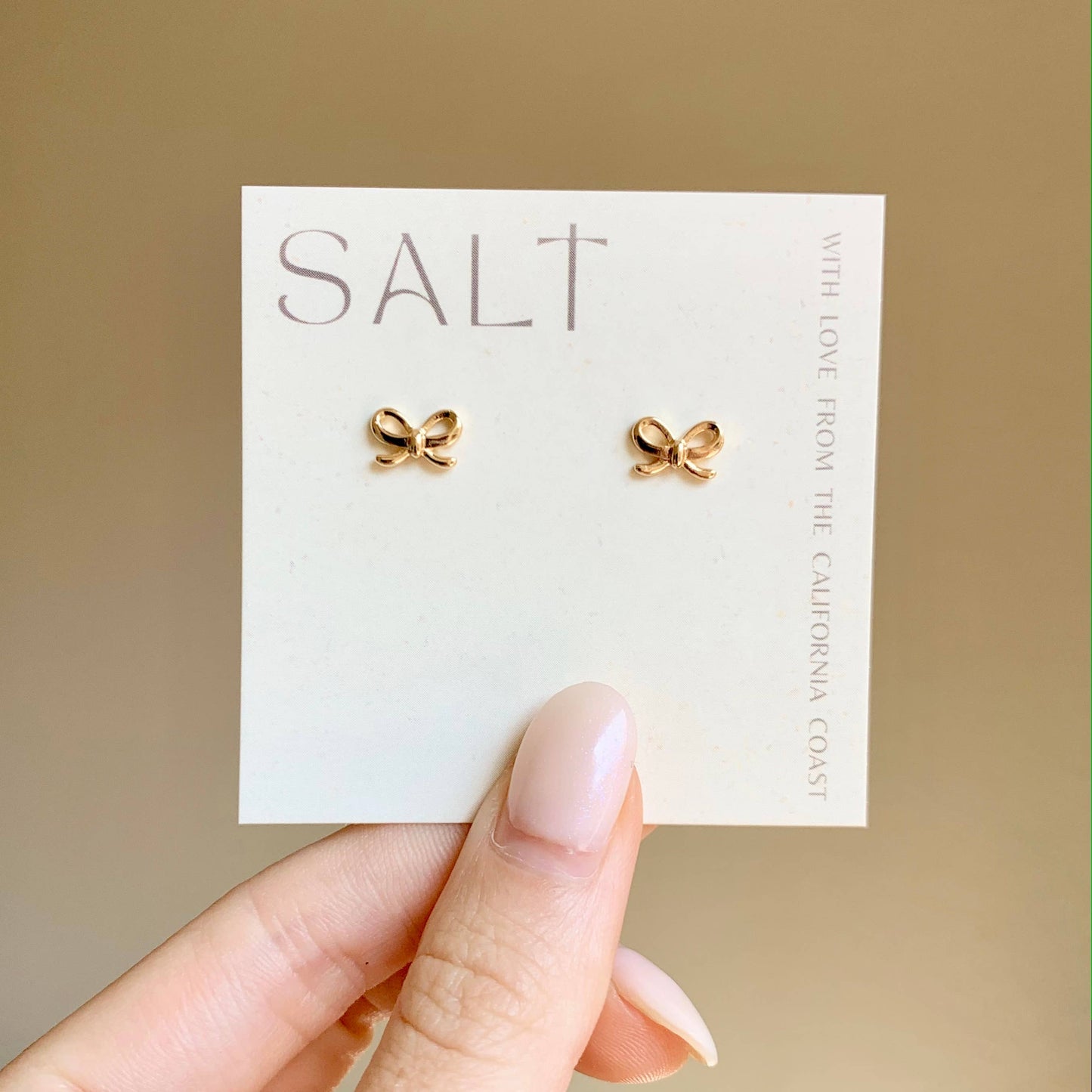 SALT by Sarah Curtis: Bow Studs