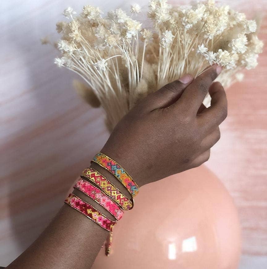 Love Is Project: Bali Friendship Bracelet - Fire Sand