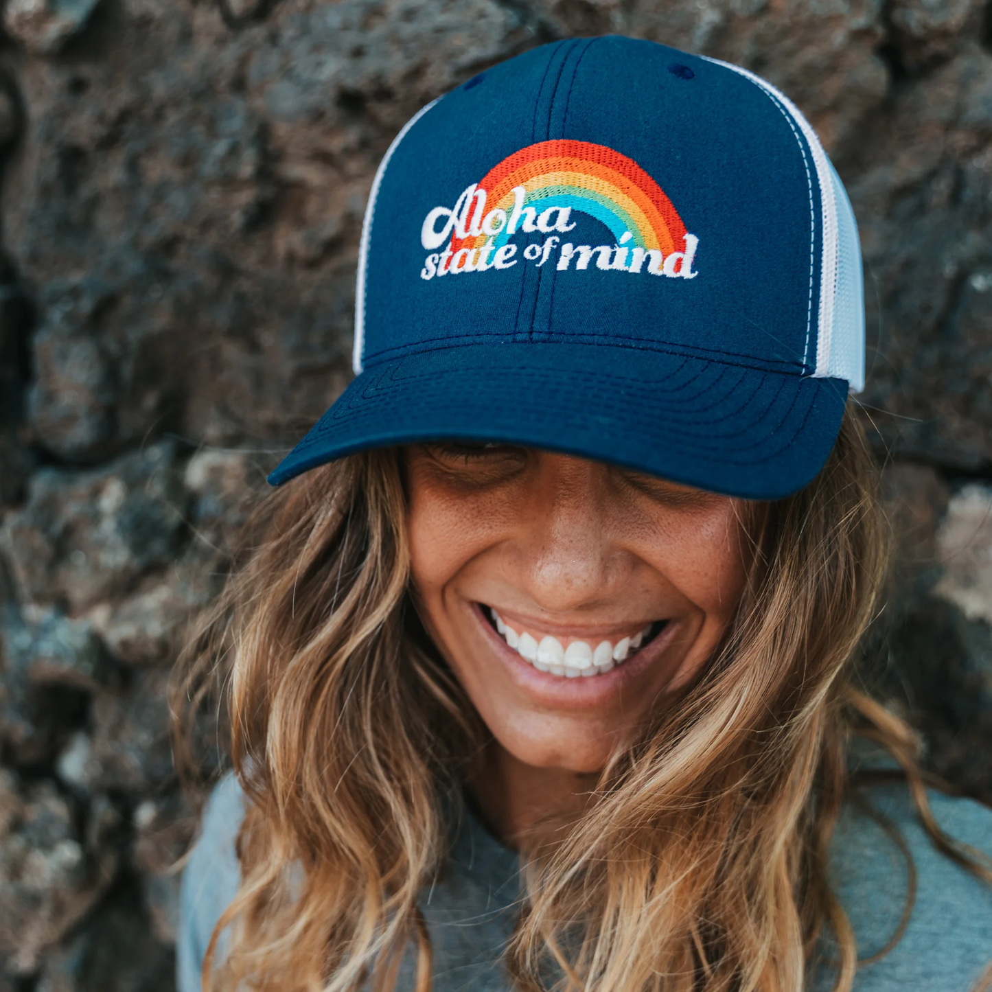 Aloha Lovely: Aloha State of Mind Retro Trucker Hat