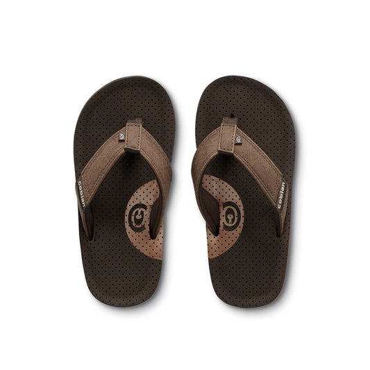 Cobian: Kids ARV 2 Jr. Kid’s Beach Flip Flop Sandal - Mocha
