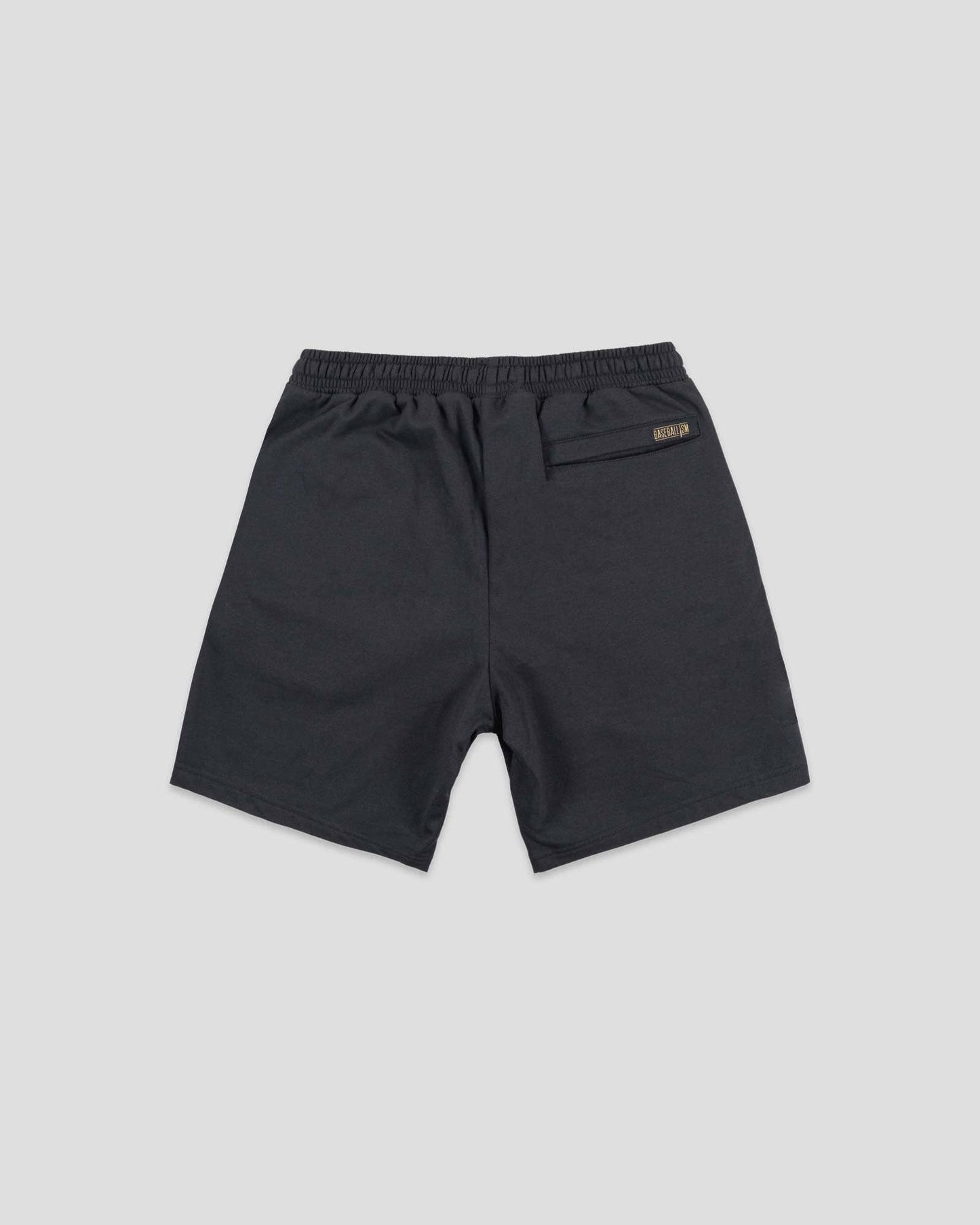 Baseballism: Play Hard Comfort Youth Sweat Shorts - Black