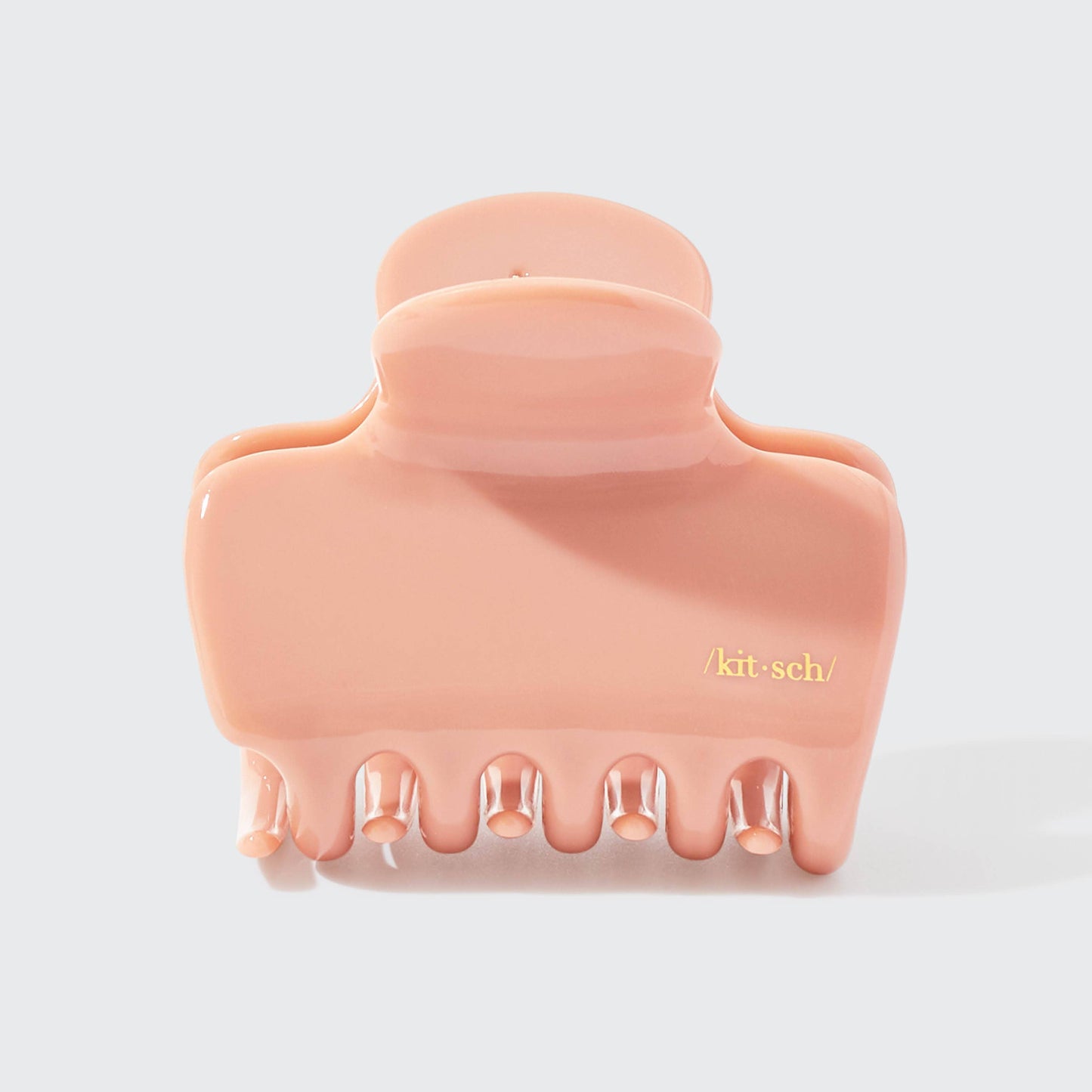 KITSCH: Recycled Plastic Puffy Cloud Clip 1pc - Rosewood