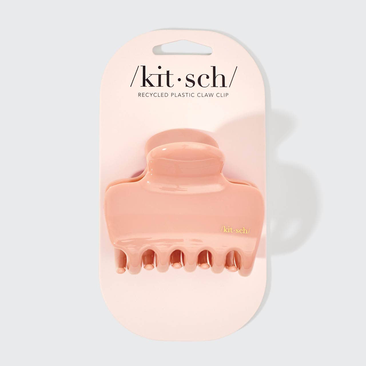KITSCH: Recycled Plastic Puffy Cloud Clip 1pc - Rosewood