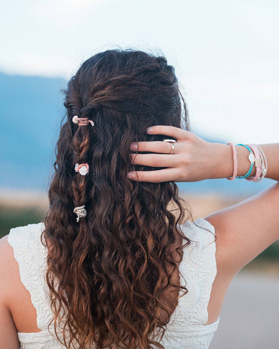 K'Lani: Shimmer Hair Tie Bracelets