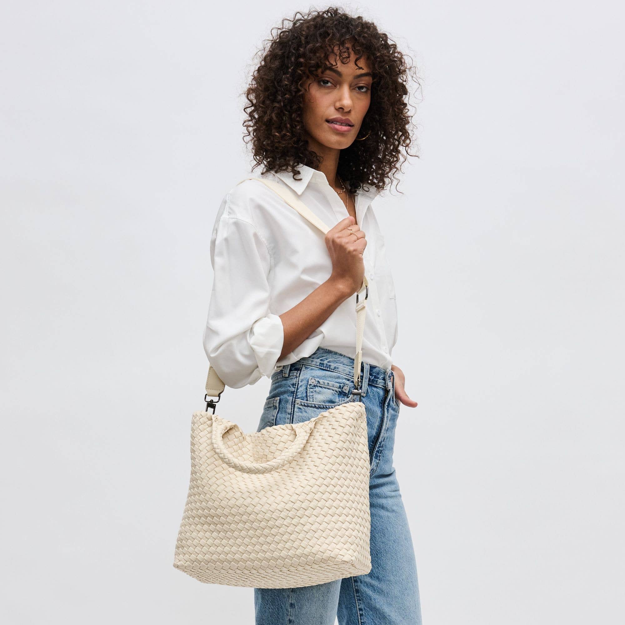 Sol & Selene: Sky's The Limit - Medium Woven Neoprene Tote