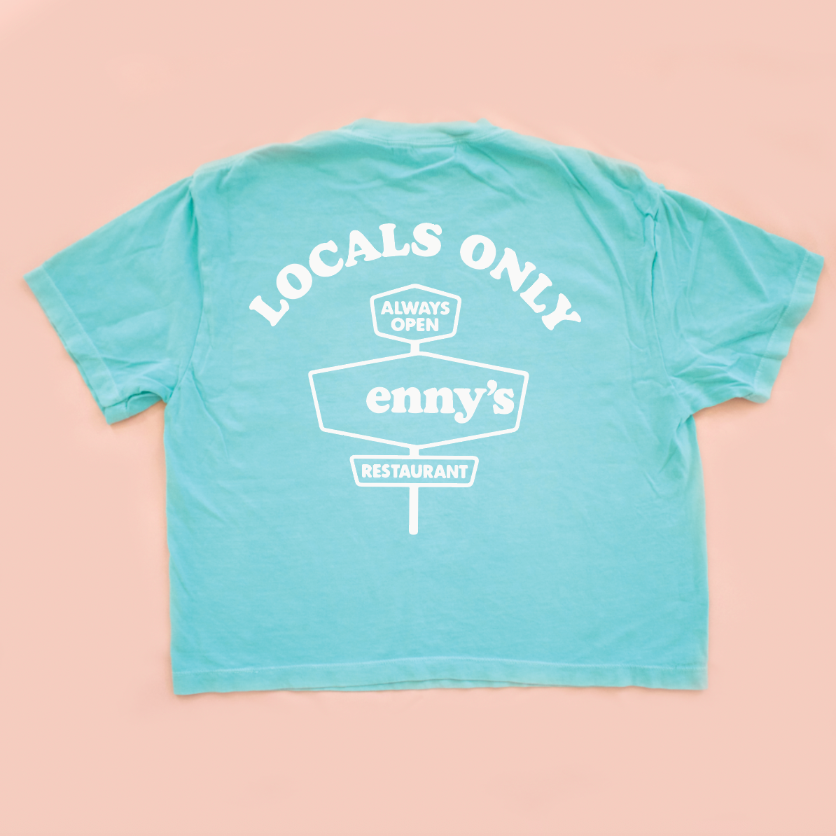 All Swell Surf: Locals Only Boxy Tee - Adult