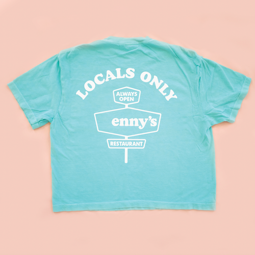 All Swell Surf: Locals Only Boxy Tee - Adult