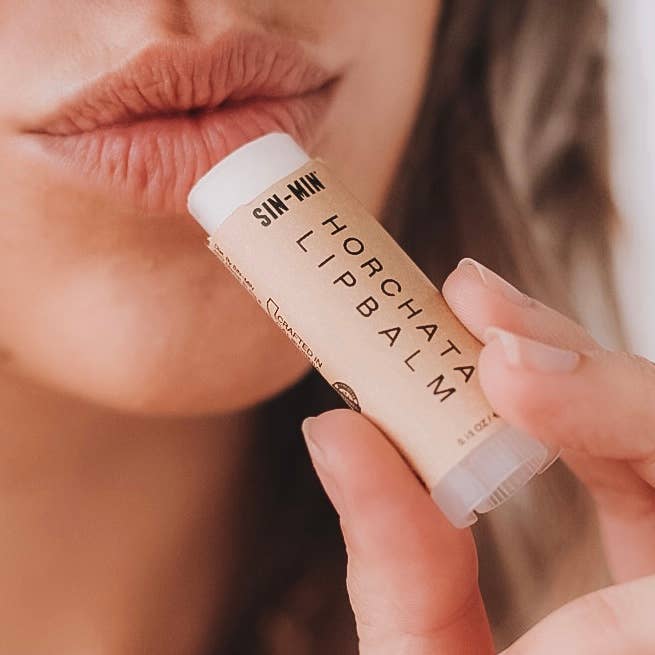 SIN-MIN Horchata Lip Balm (Sweet Cinnamon & Vanilla Lip Balm)