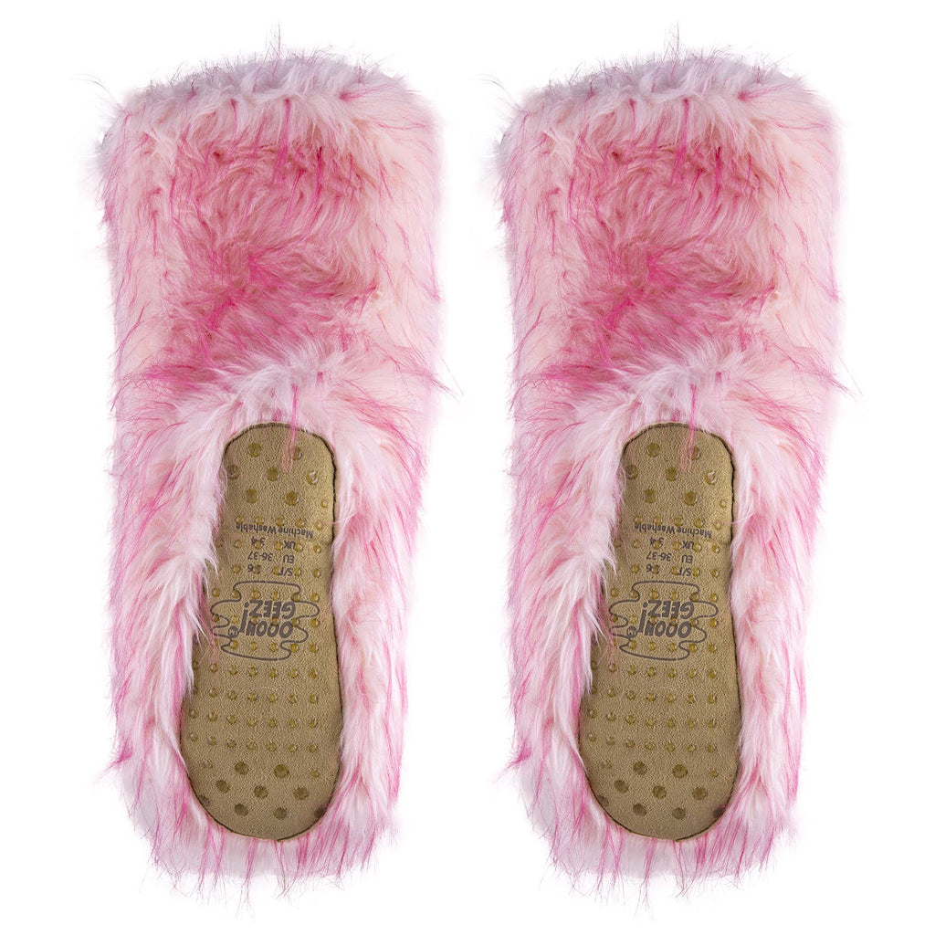 Oooh Yeah: Adult Flamingo Time Non-Slip Slipper Socks