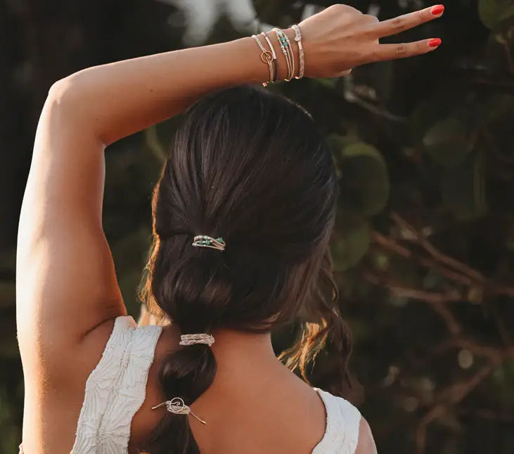 K'Lani: Reflect Hair Tie Bracelets