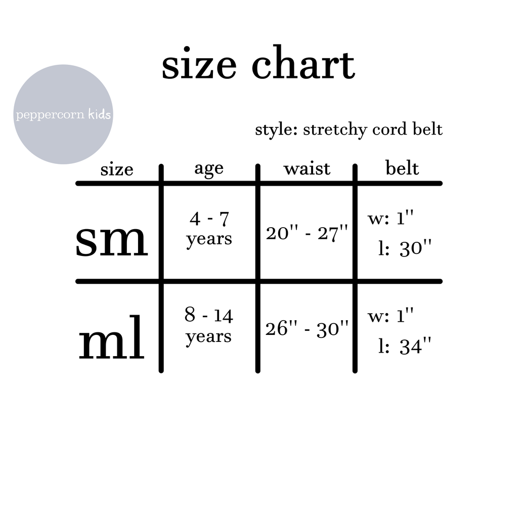 Peppercorn Kids: Boys Stretch Cord Braided Belt - Blue/Light Grey