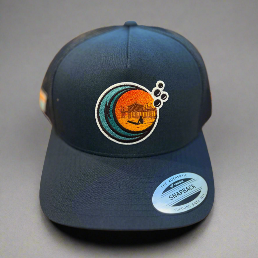 Bubble Surf: Manhattan Beach Custom Trucker