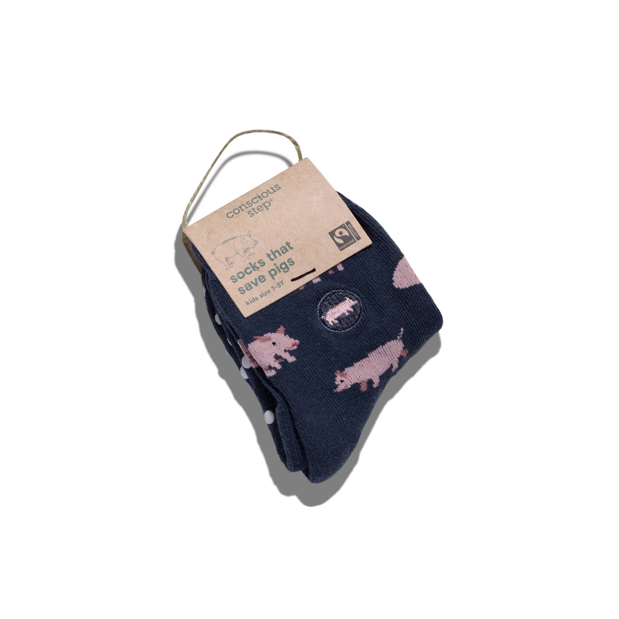 Conscious Step Kids Socks that Save Pigs (Pigs)