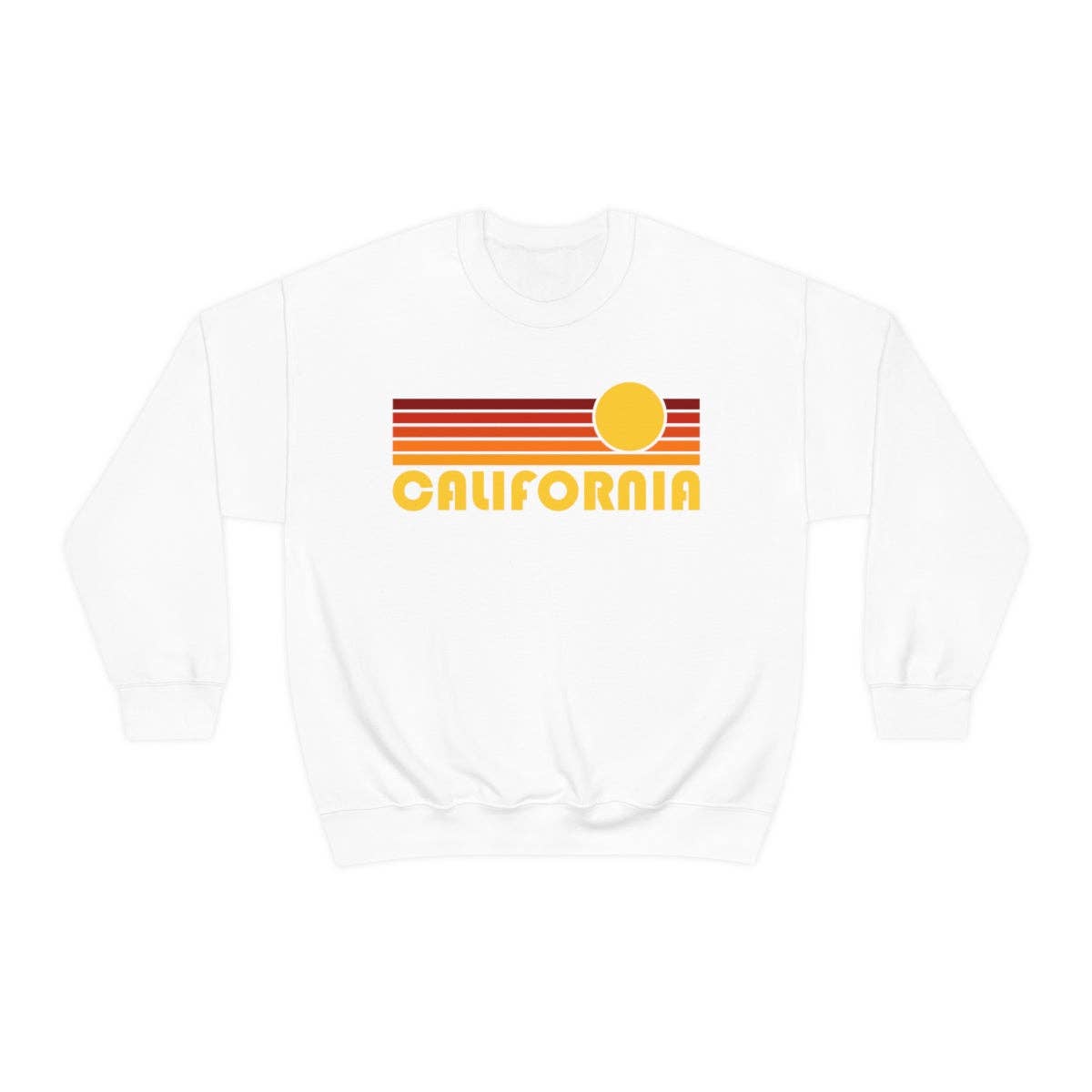 Hello Mountains: California Retro Sweatshirt