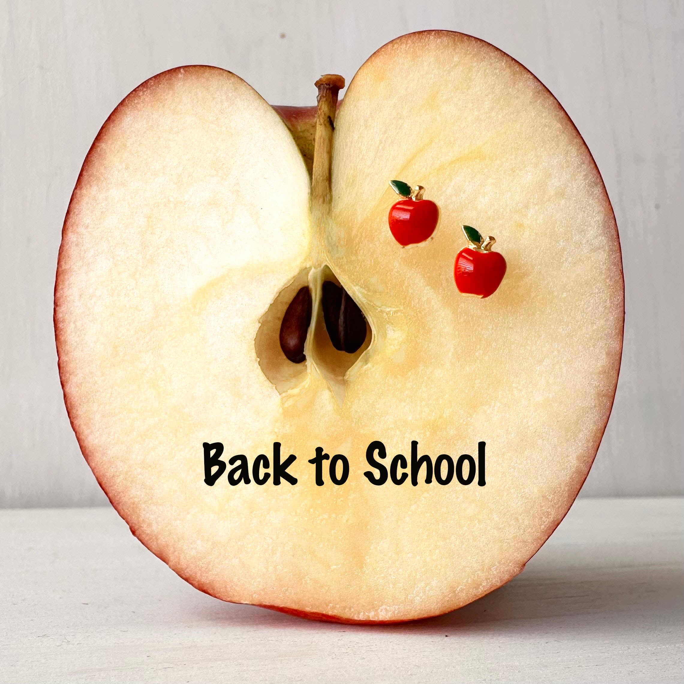 Amano Studio: Red Apple Stud Earrings