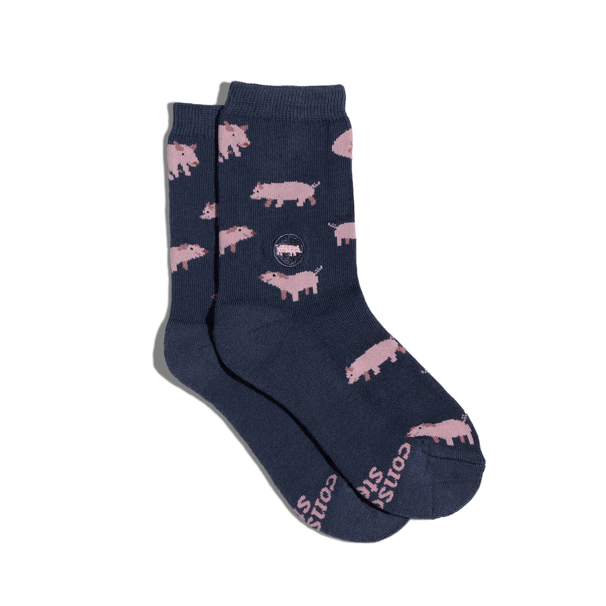 Conscious Step: Kids Socks that Save Pigs