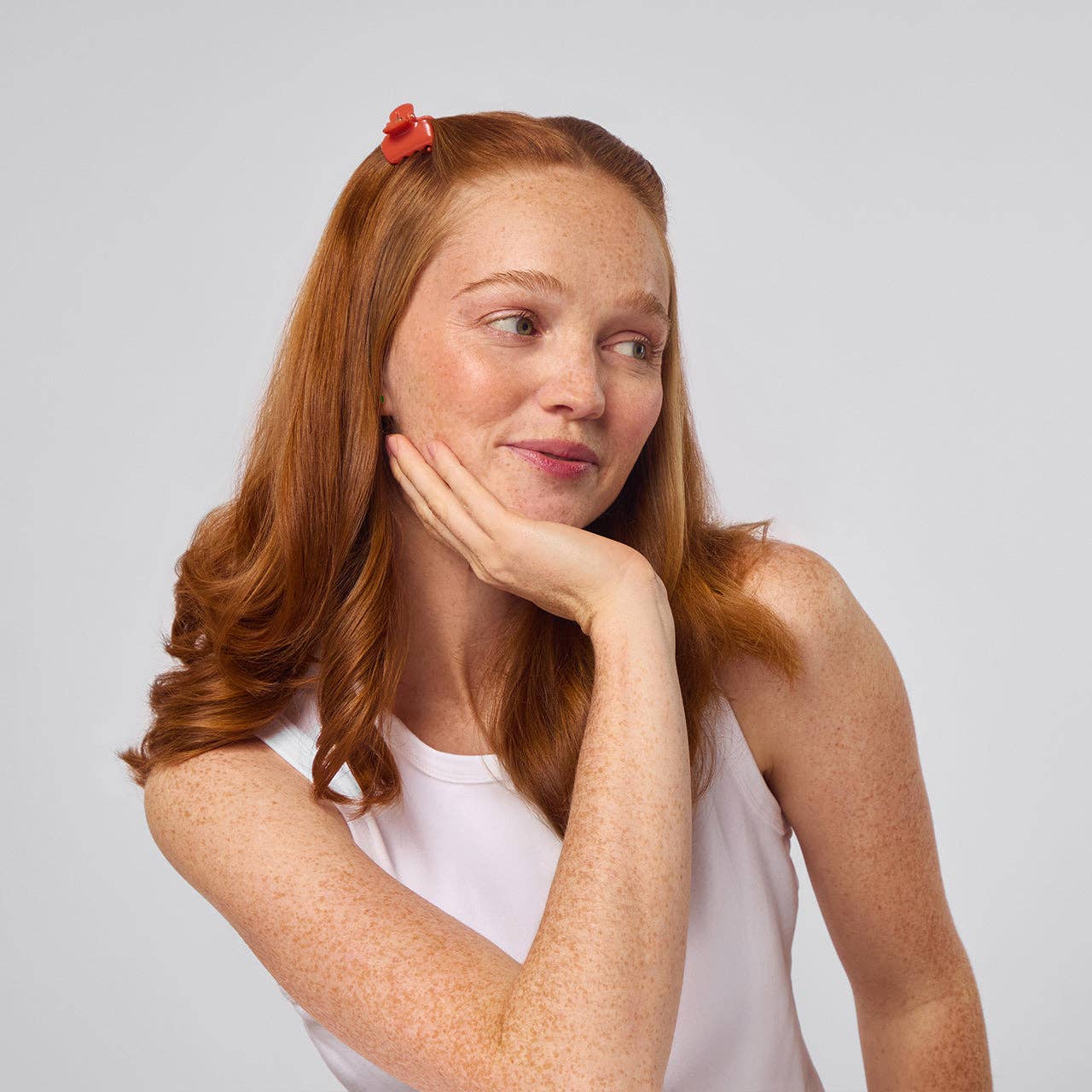 KITSCH: Recycled Mini Cloud Clips 8pc Set - Assorted Cherry Blossom