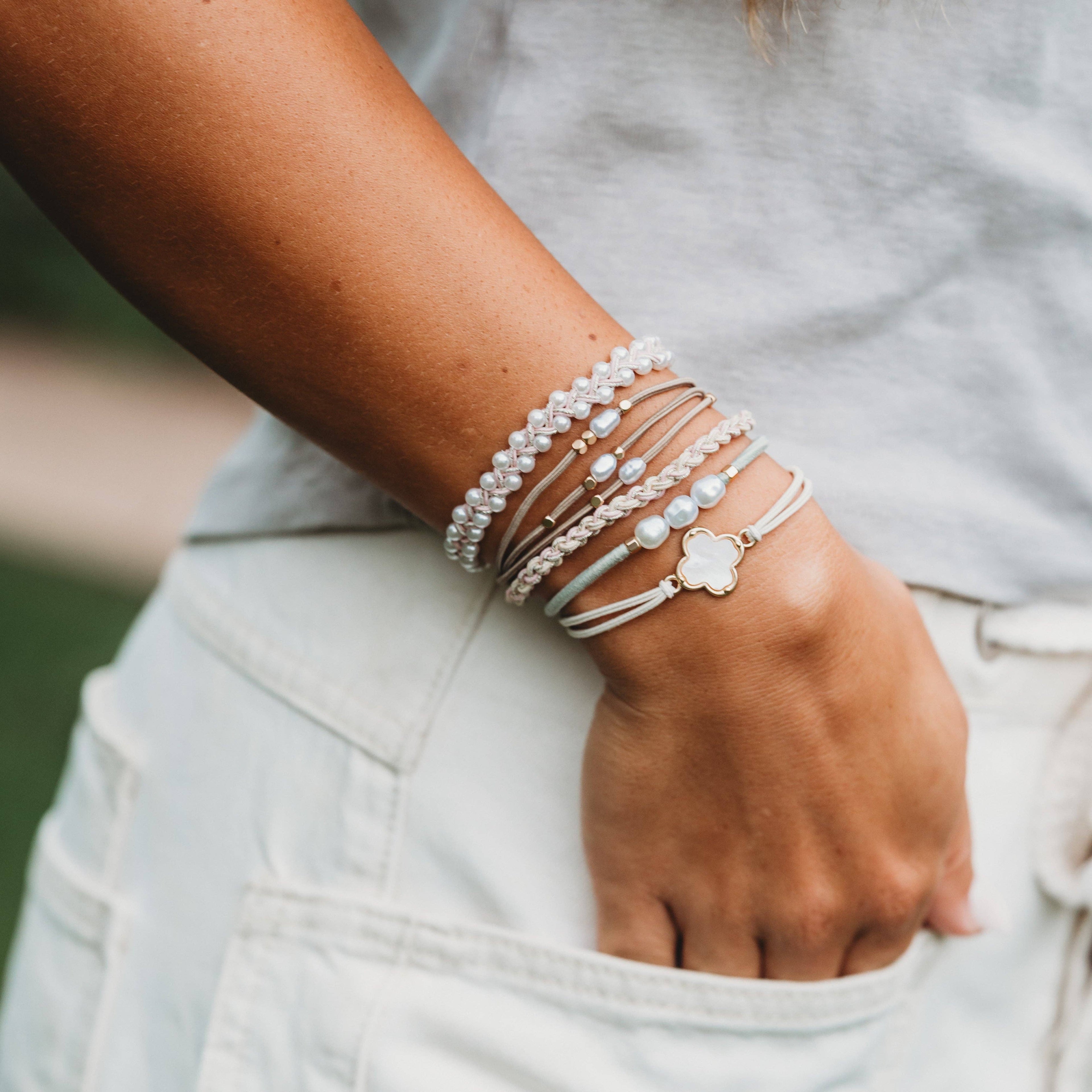 K'Lani Hair Tie Bracelets (Glimmer)