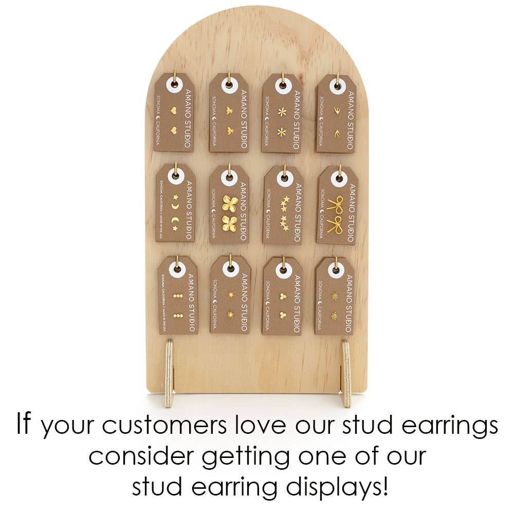 Amano Studio: Tiny Starfish Stud Earrings