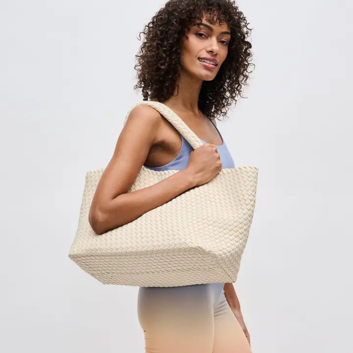 Sol & Selene: Sky's The Limit - Large Woven Neoprene Tote