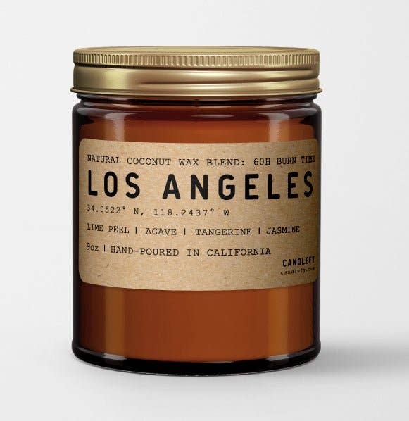Candlefy: Los Angeles Candle (Lime Peel, Tangerine, Jasmine and Agave)