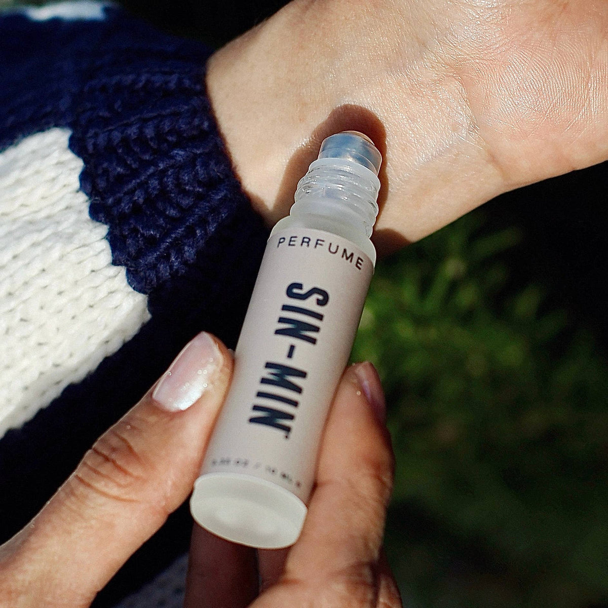 SIN-MIN Roll On Perfume Oil (Sweet Cinnamon & Vanilla Scented)