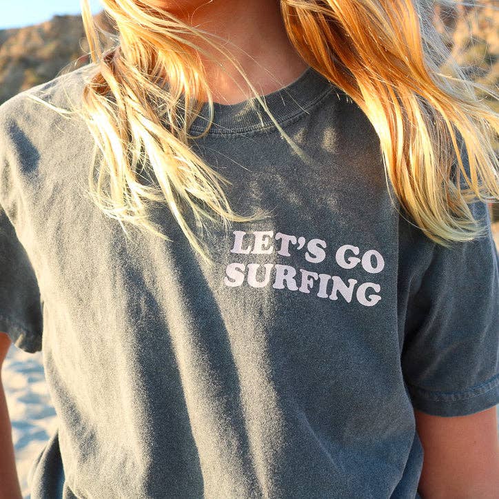 All Swell Surf: Let's Go Surfing Youth Tee