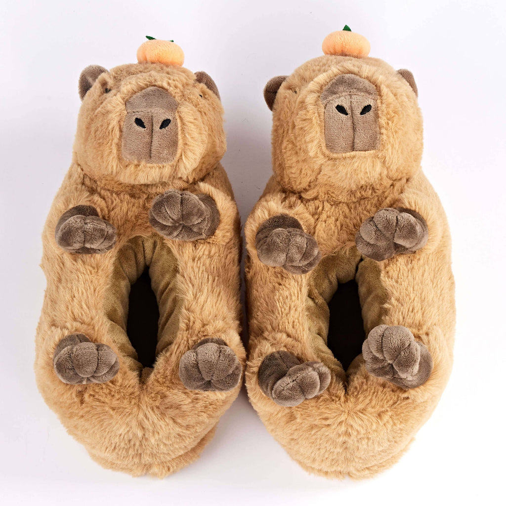 Oooh Yeah: Kid's Mabel the Capybara Non-Slip Slippers