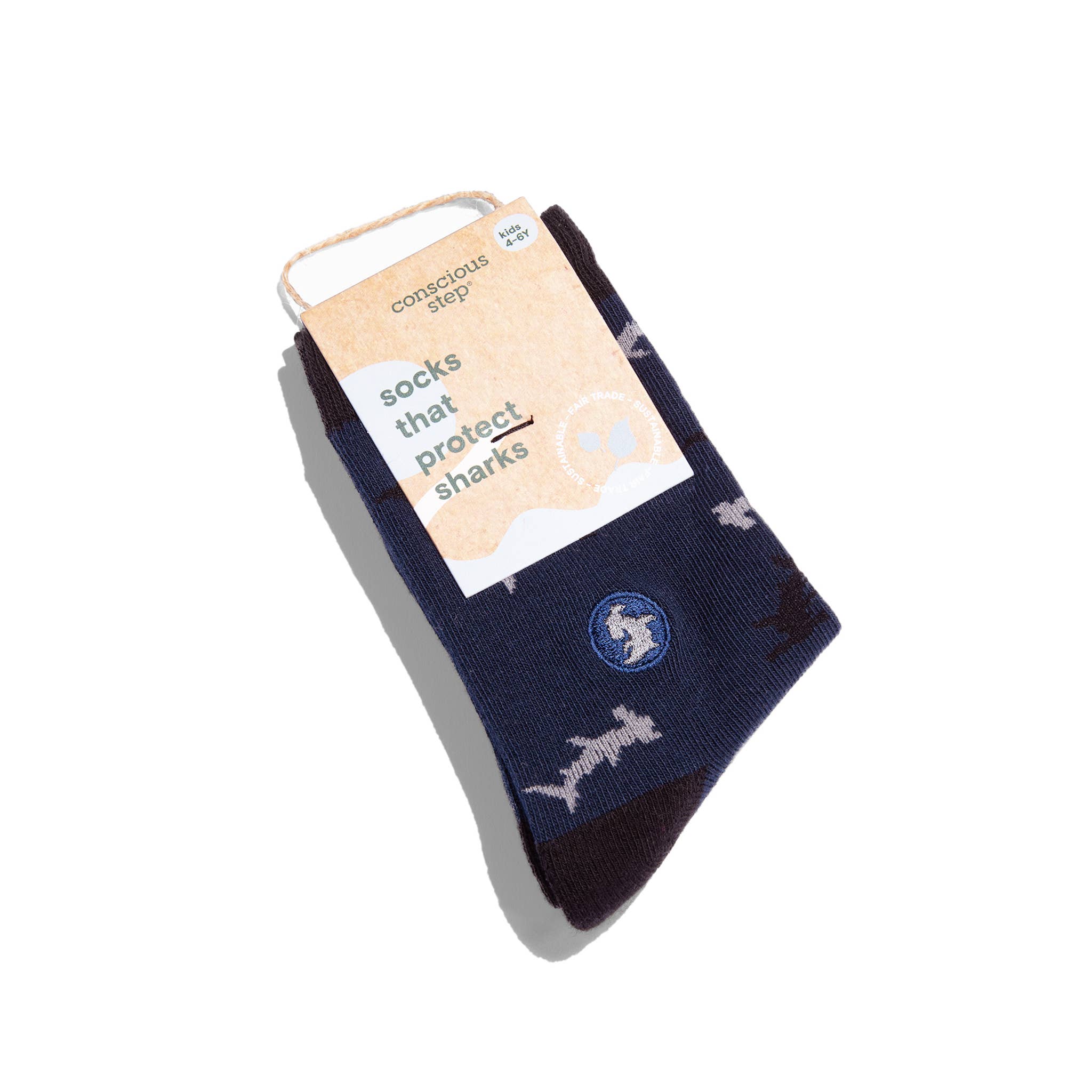 Conscious Step: Kids Socks that Protect Sharks