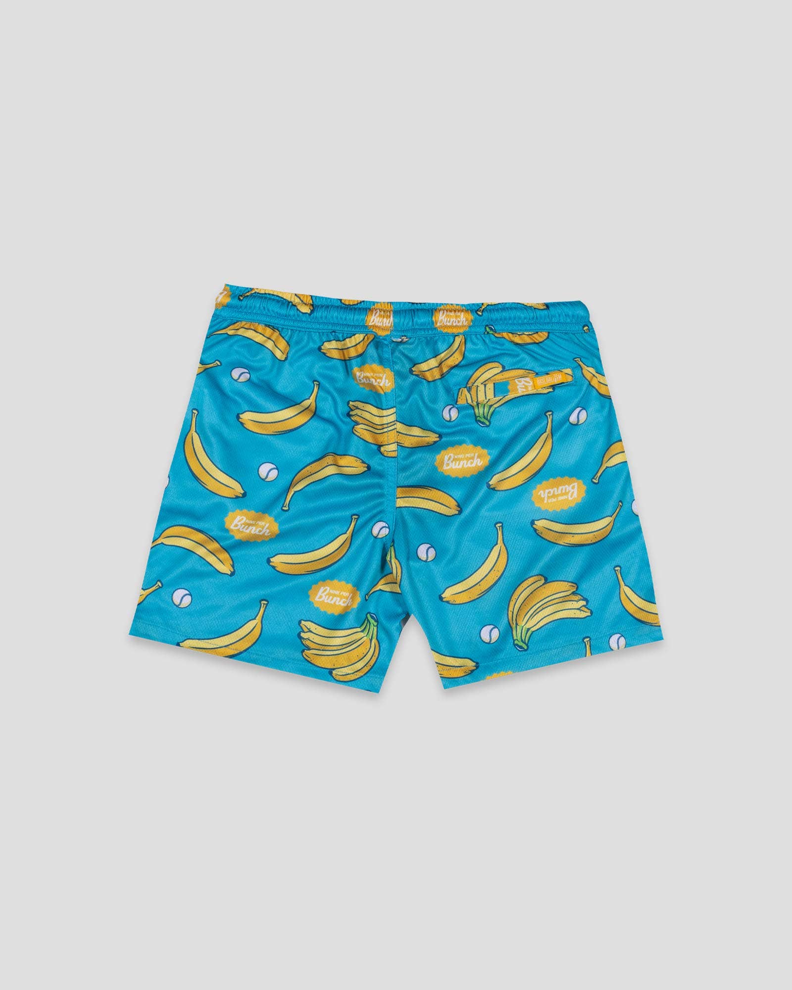 Baseballism: Peelin Good Diamond Air Mesh Shorts (Banana) - Youth