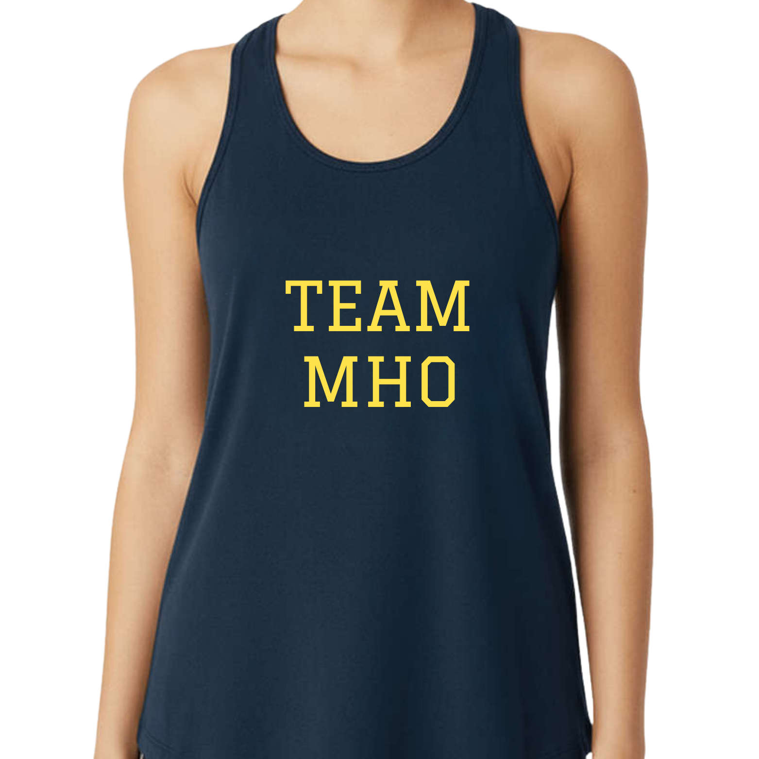 Team MHO - Core: Ride for Mollie Tank Top (Navy)
