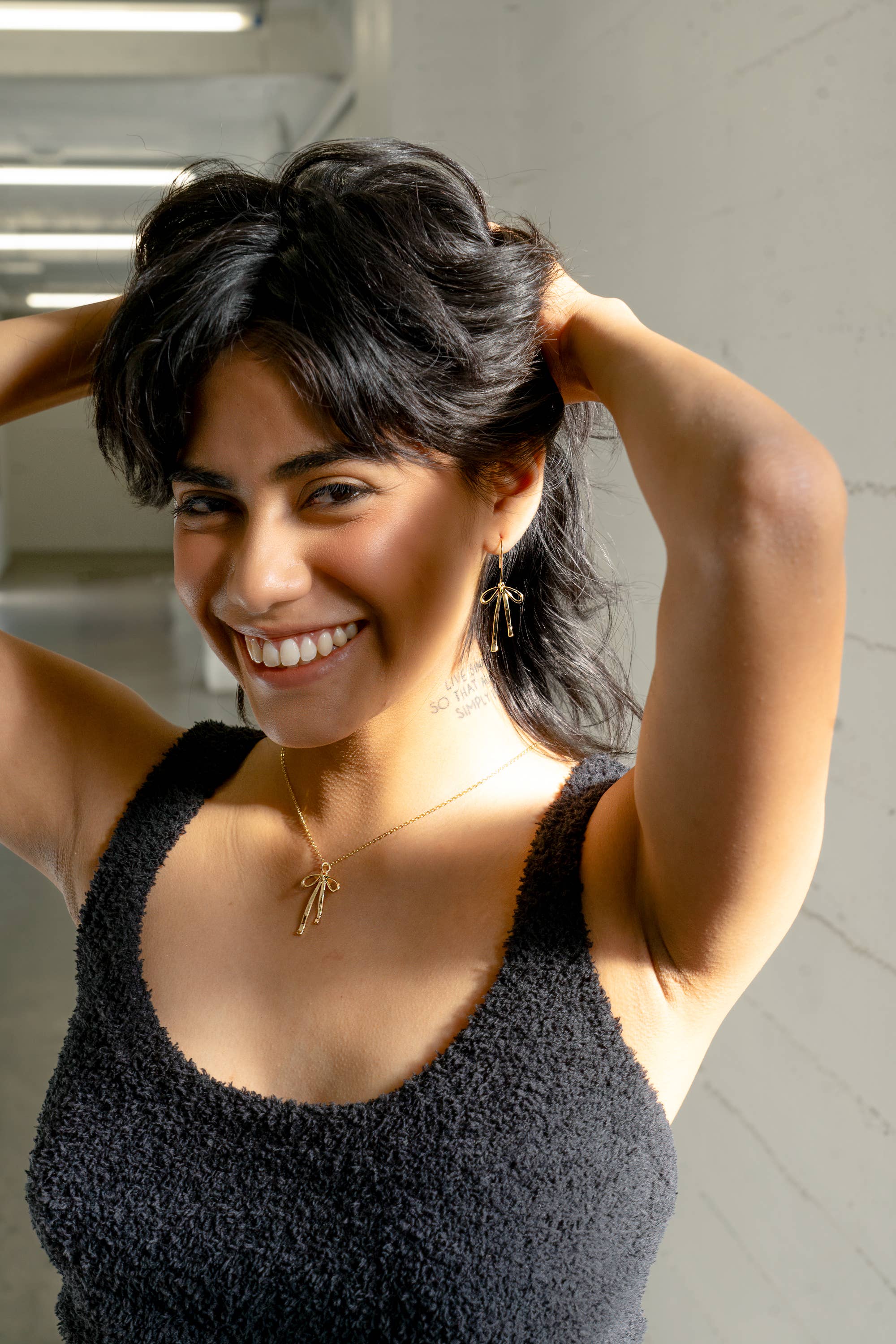 Peter and June: Bad to the Bow Earrings