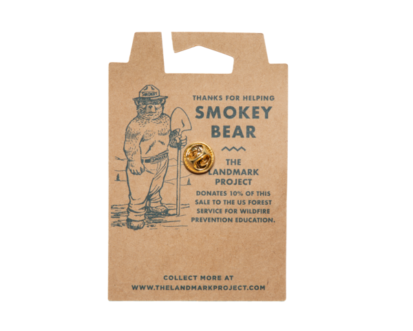 The Landmark Project: Smokey Bear Enamel Pin