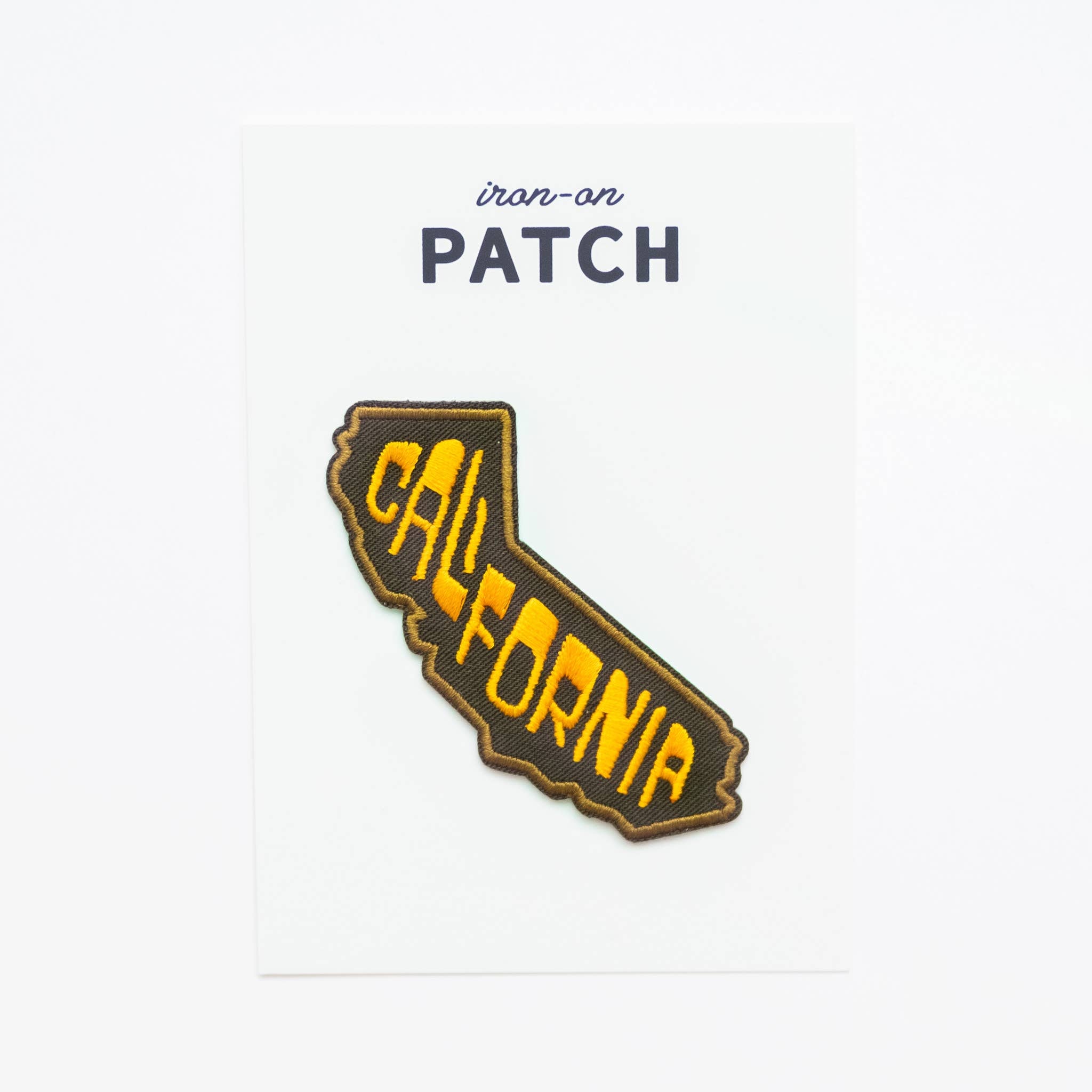 Union Made: California State Embroidered Iron on Patch