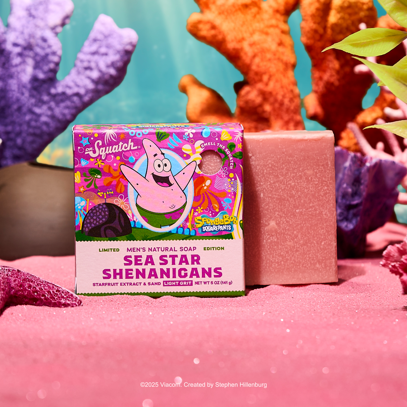 Dr. Squatch: Sea Star Shenanigans Bar Soap