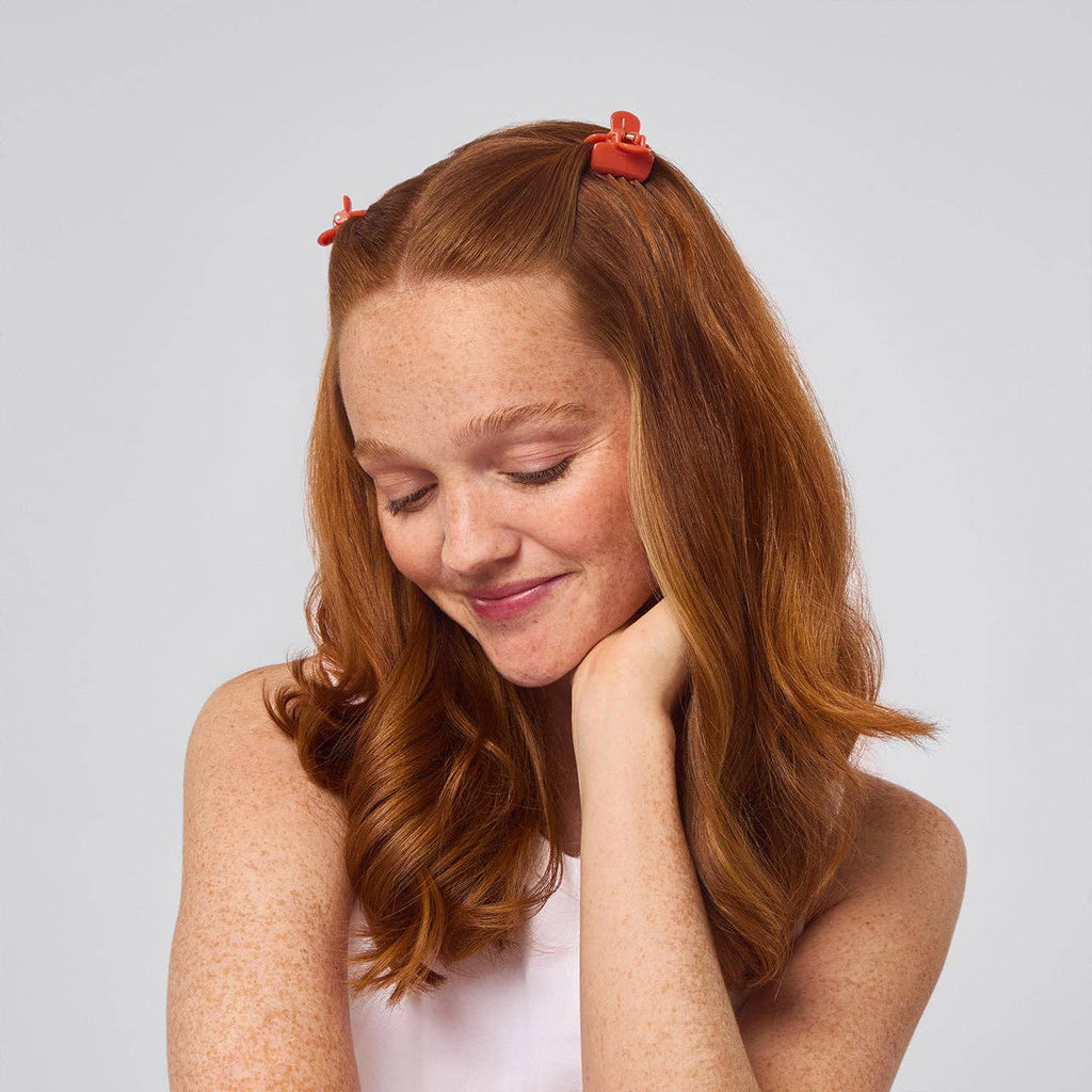 KITSCH: Recycled Mini Cloud Clips 8pc Set - Assorted Cherry Blossom