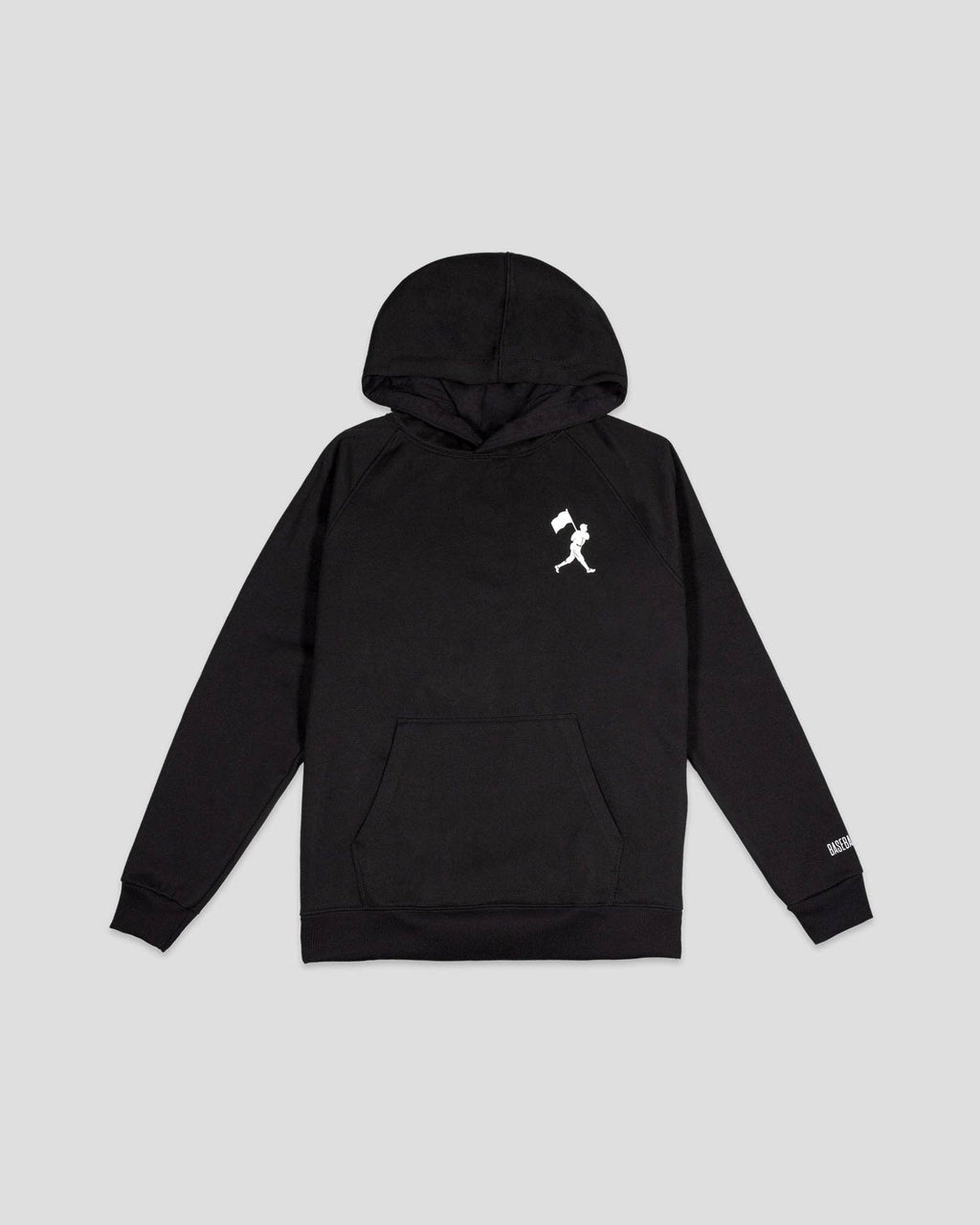 Baseballism: Happy Place Hoodie (Black) - Youth