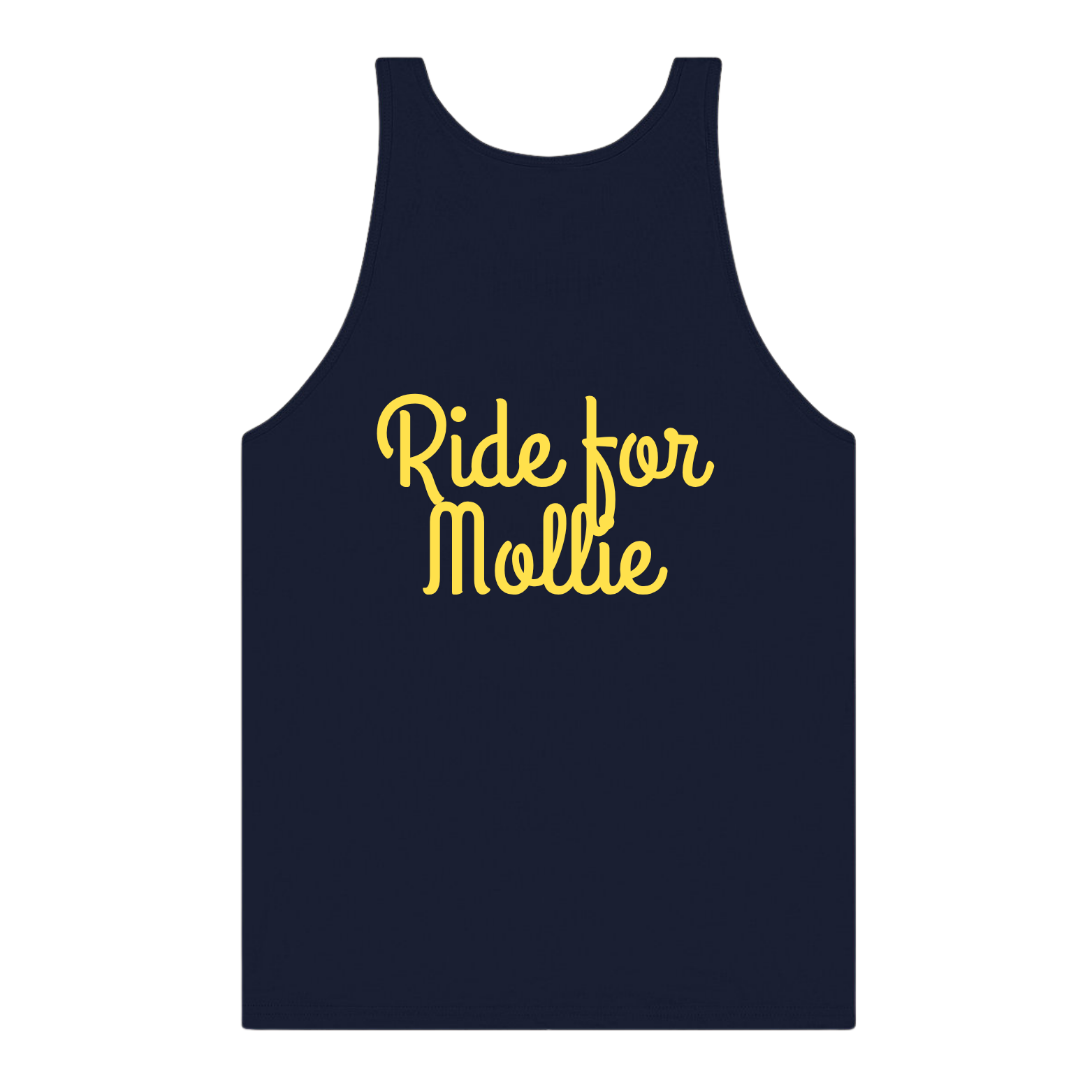 Team MHO - Core: Ride for Mollie Tank Top (Navy)