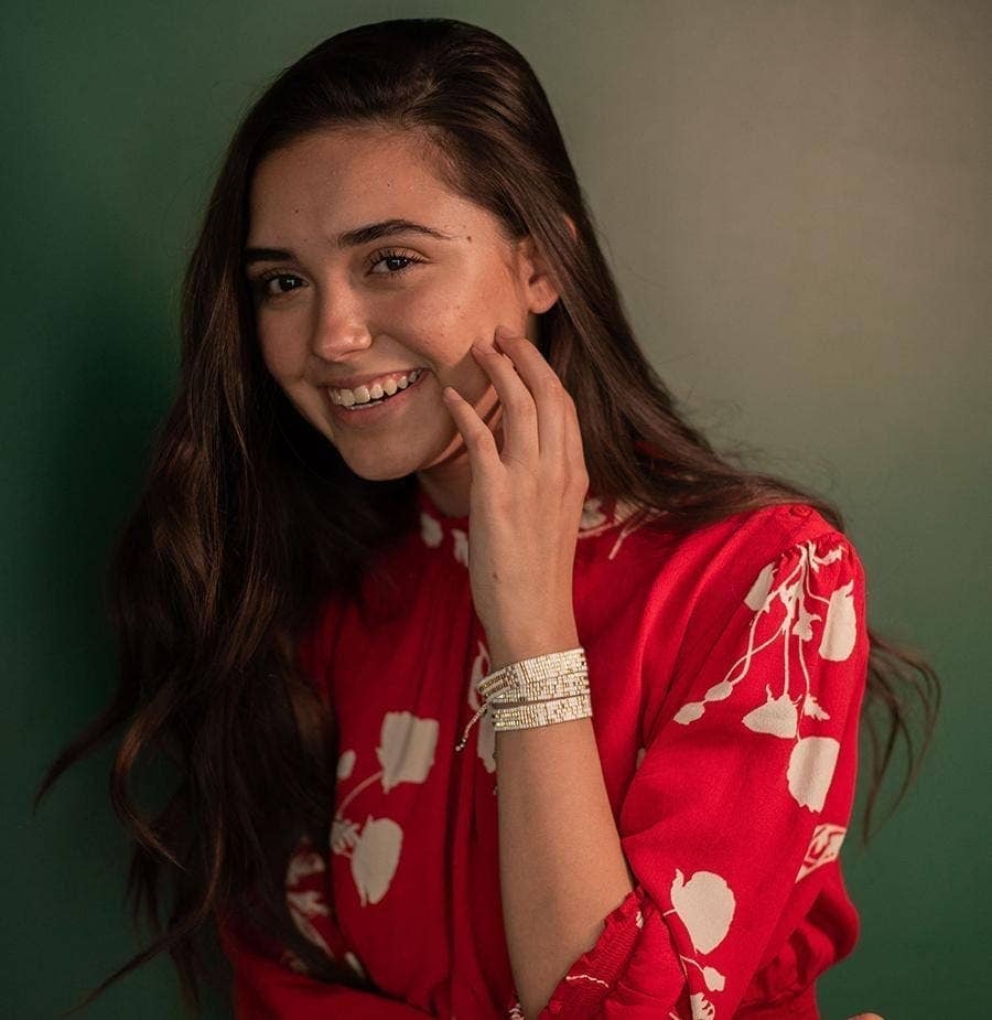 Love Is Project: Seed Bead LOVE Bracelet - White & Gold