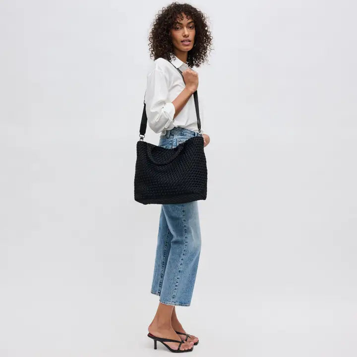Sol & Selene: Sky's The Limit - Medium Woven Neoprene Tote