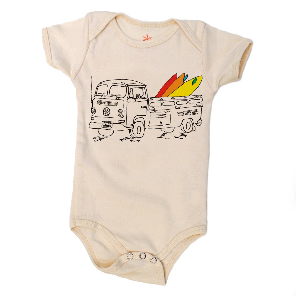 orangeheat: Surf Safari - Baby Organic Onesie