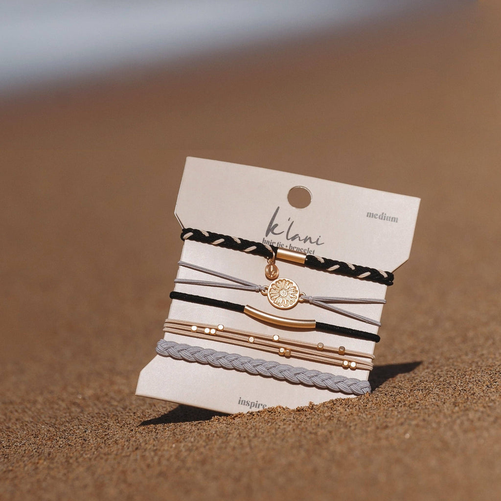 K'Lani: Inspire Hair Tie Bracelets