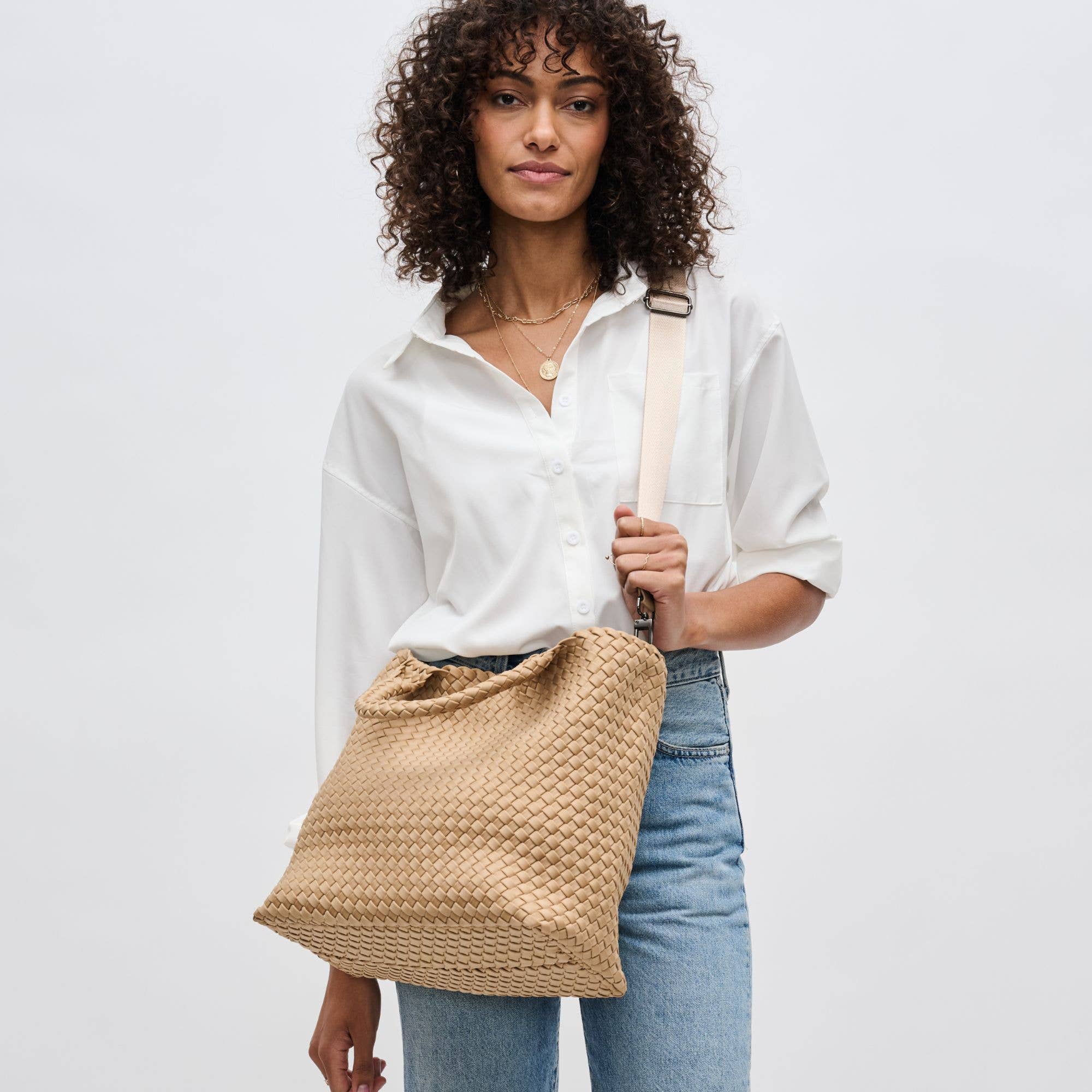 Sol & Selene: Sky's The Limit - Medium Woven Neoprene Tote