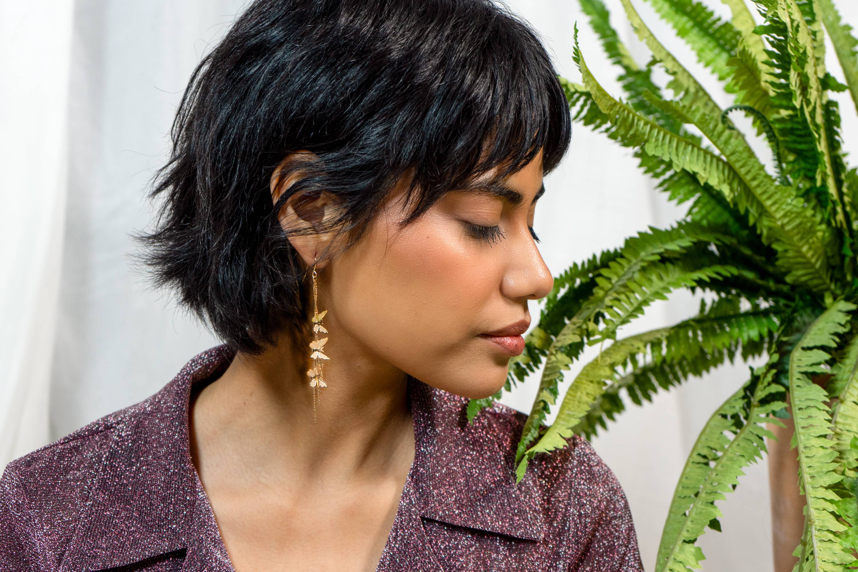 Peter and June: Give Me Butterflies Earring