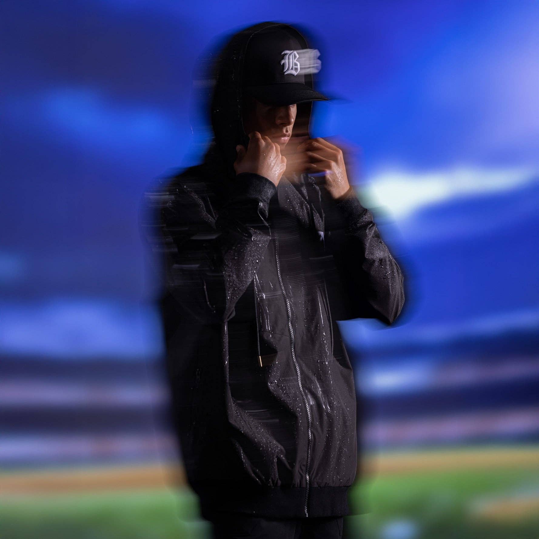 Baseballism: Shutout Retro Windbreaker (Black) - Youth