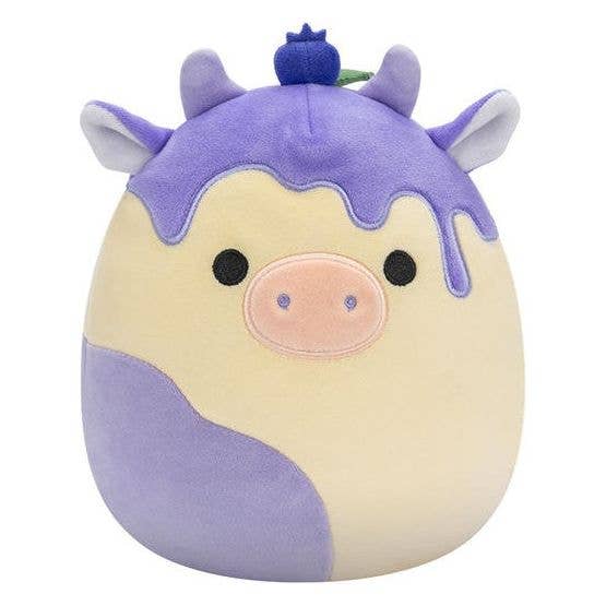 Squishmallow: Plush 8" Benito Blueberry Cheesecake Cow